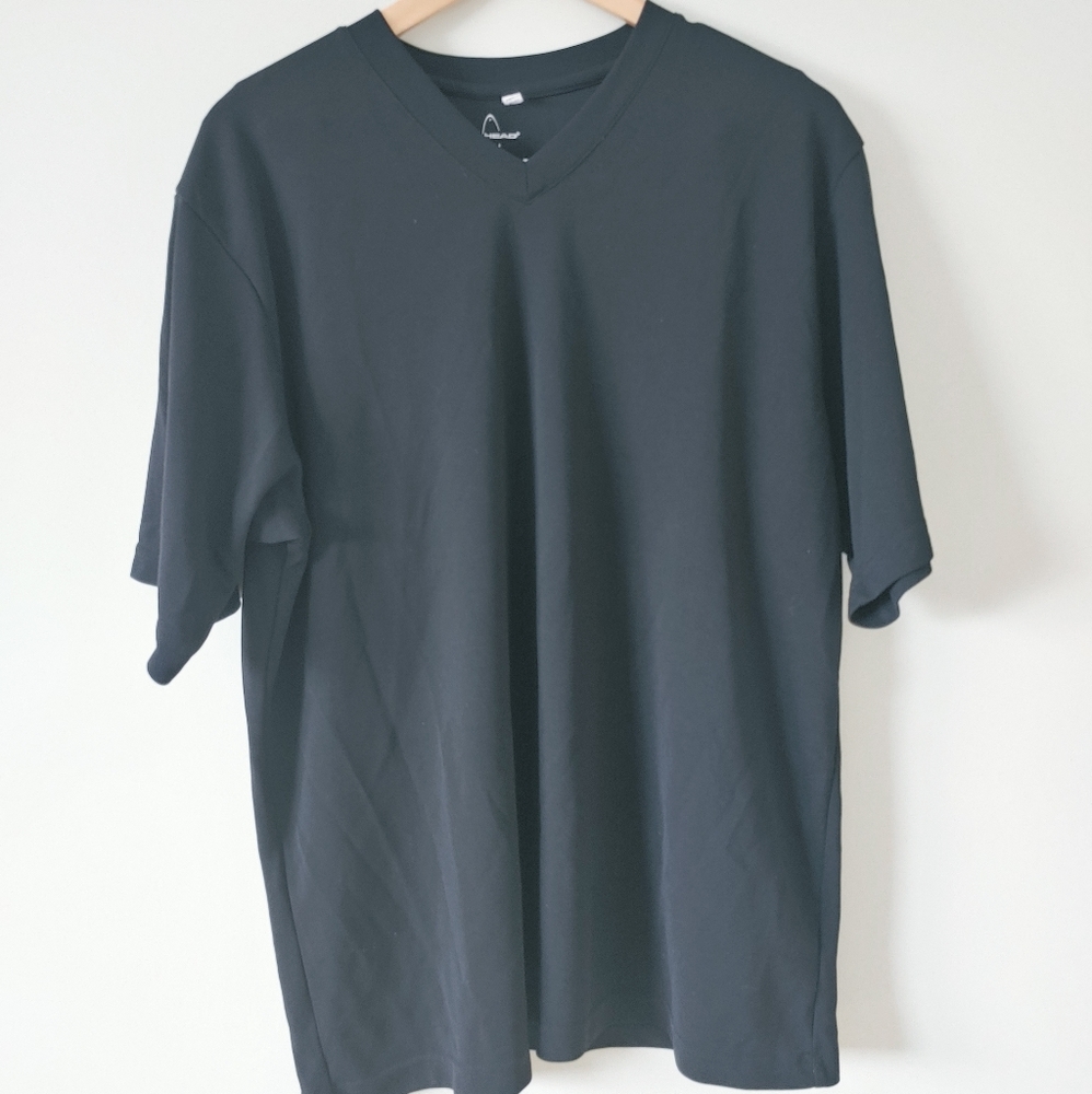 ❤ 3 x $15 ❤Head black v-neck short sleeve t-shirt